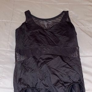 Natalie Dance Wear Black Leotard